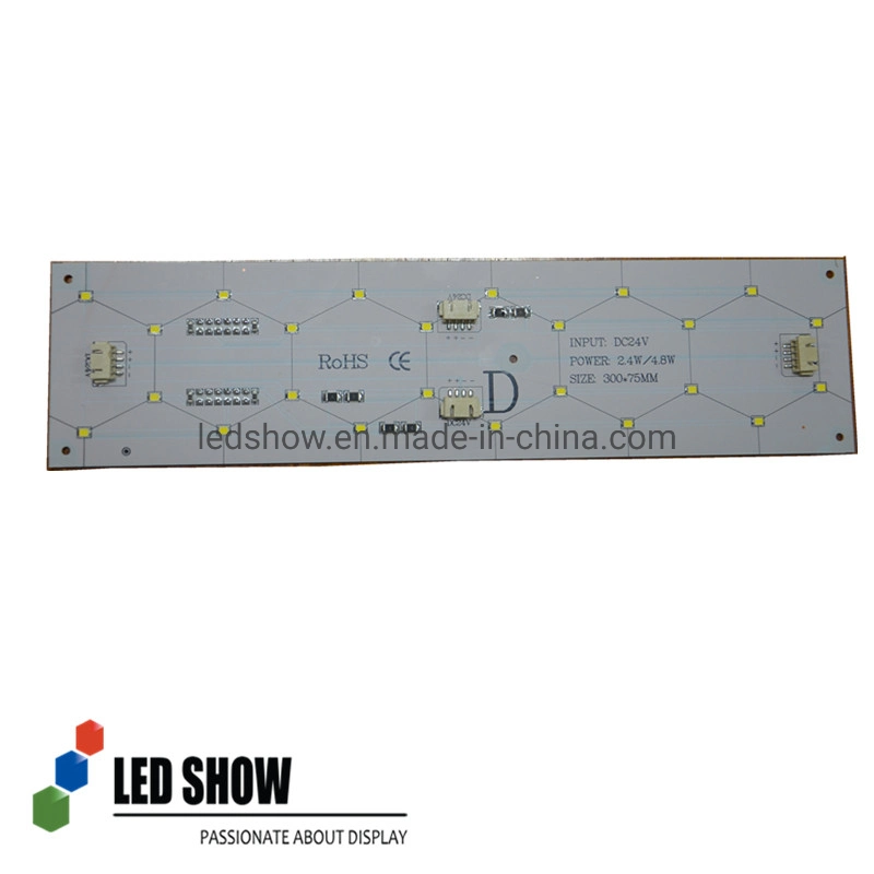 Dali Controlled Dimmable Epistar Rigid PCB Backlight LED Sheet Module with No Cooling Required for Frameless Fabric Lightbox