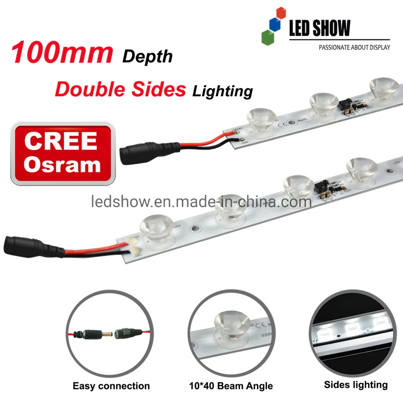 LED Light Rigid Bar Module for 80mm Depth Double Sided Light Box