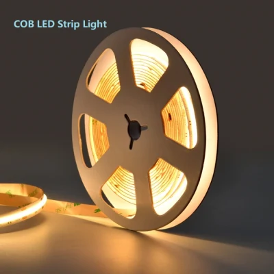 DC12V COB LED bande éclairage extérieur bandes lumineuses flexibles étanches pour la décoration de la maison