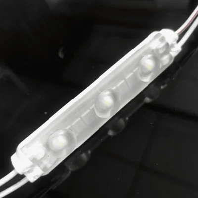 DC 12V IP67 1.5W Étanche 160 Degrés SMD 3 LED Couleur Unique 2835 Lentille d'Injection Rétro-Éclairage Module de Signe LED pour Lettres de Canal Extérieur et Boîte à Lumière